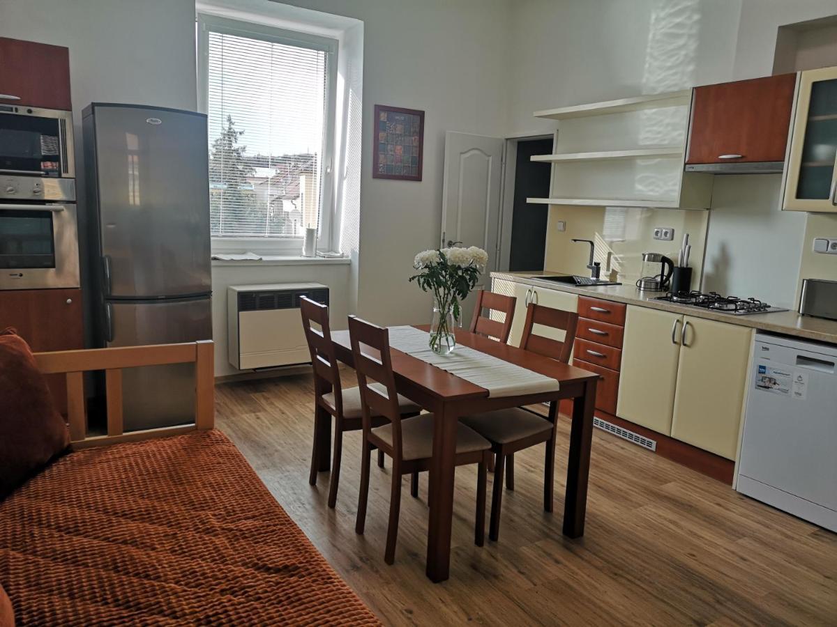 Fine Apartment In Centrum Of Slany With Aircondition Kültér fotó